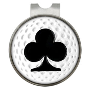 Marcador de Bola de Golfe – Green Marker - Naipe de Paus