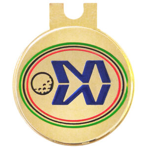 Marcador de Bola de Golfe – Green Marker - MitsuGolf Dourado