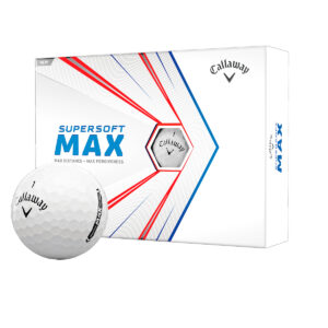 Bolas De Golfe Callaway – Supersoft MAX – Caixa C/ 12 Unidades