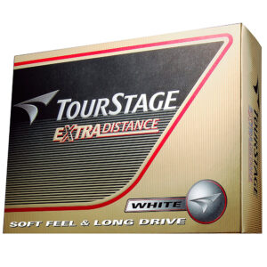 Bolas de Golfe Tourstage – Extra Distance White– Caixa C/ 12 Unid.