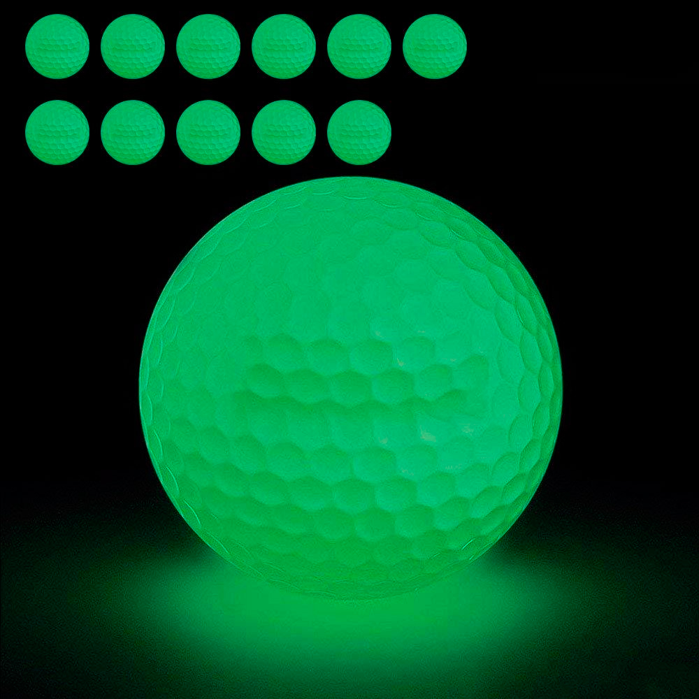 Bola De Golfe Que Brilha No Escuro - 3 Unidades - Imagem 4