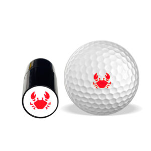 Carimbo Para Bola de Golfe - Caranguejo