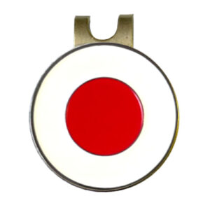 Marcador de Bola de Golfe – Green Marker - Bandeira do Japão