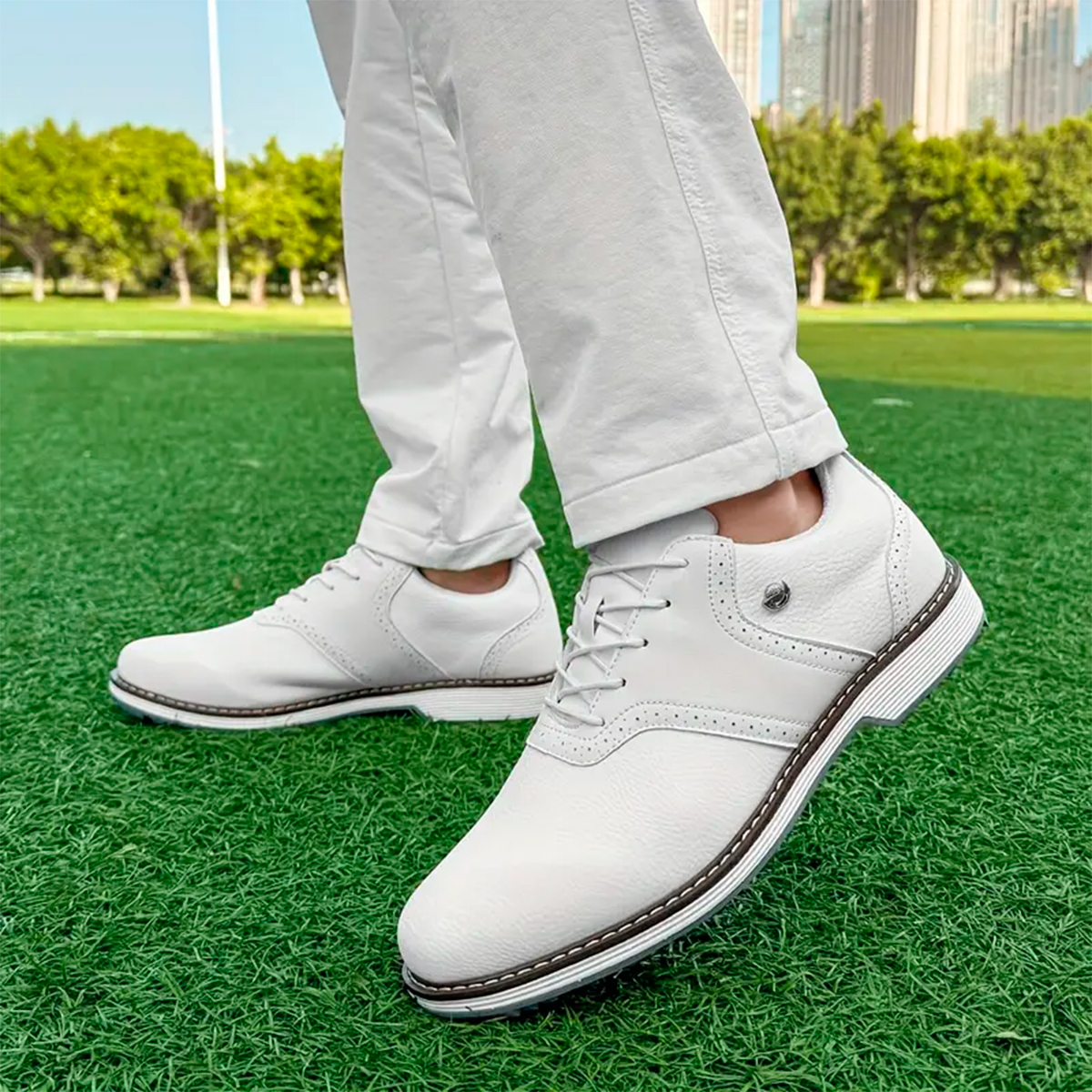 Sapato De Golfe - Marca Thestron - Cor Branco - Imagem 7