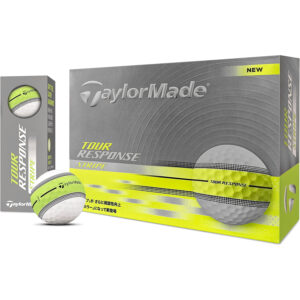 Bolas De Golfe Taylormade Tour Response Stripe Cx C/ 12 Unidades