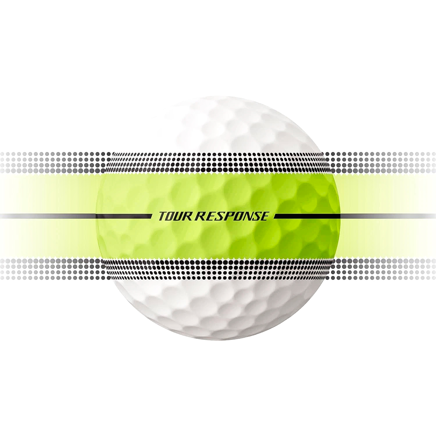 Bolas De Golfe Taylormade Tour Response Stripe Cx C/ 12 Unidades - Imagem 3